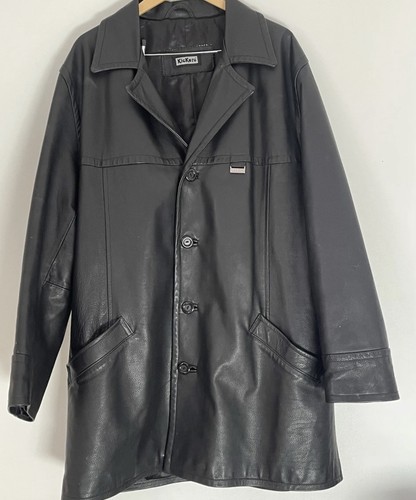 Long men leather - , men’s